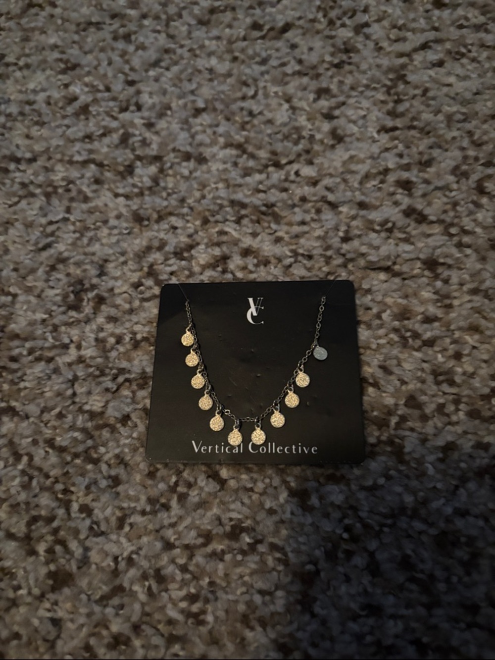 Gold Disc Charm Bracelet - Gold